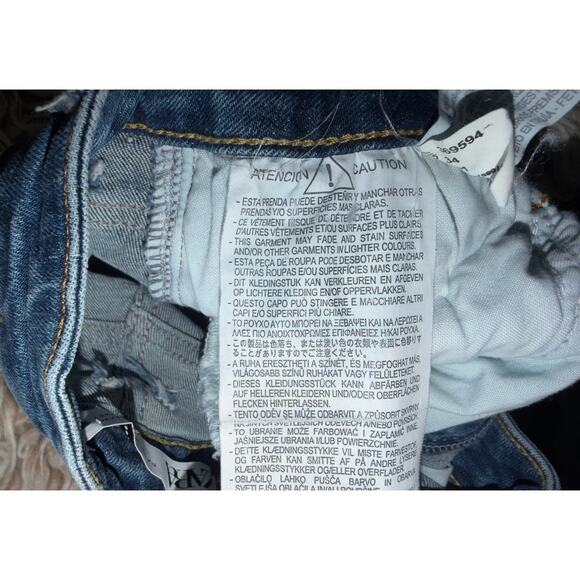 Zara women’s button zipper distressed skinny jeans - Picture 10 of 16